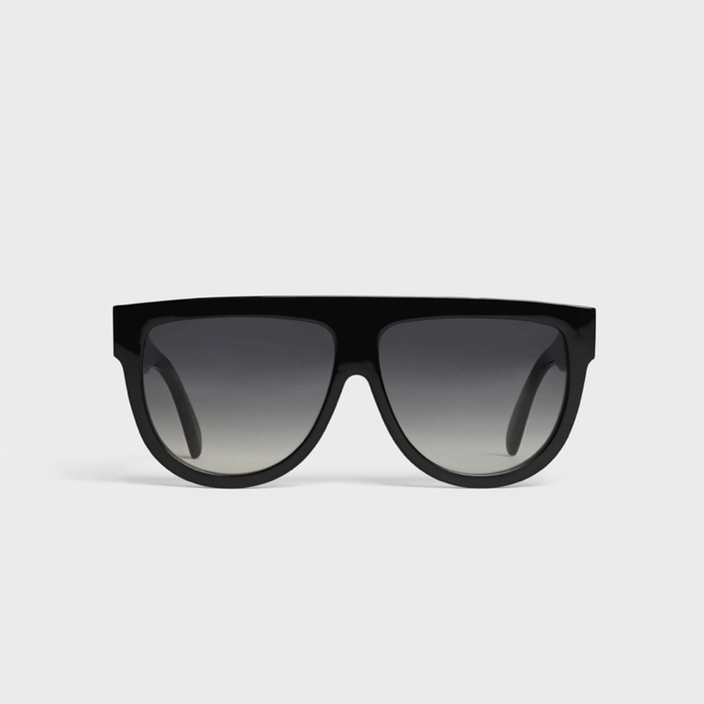 Black Flat Top Celine Sunglasses